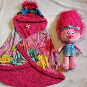 Poppy Character from Trolls Blanket